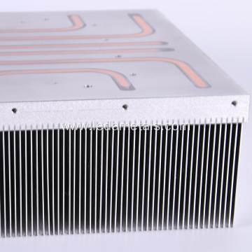 CNC Machining Skiving Water Cooled Plate Aluminum Heatsink